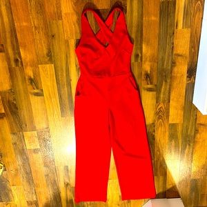 Crystal Sky Romper, M, Red